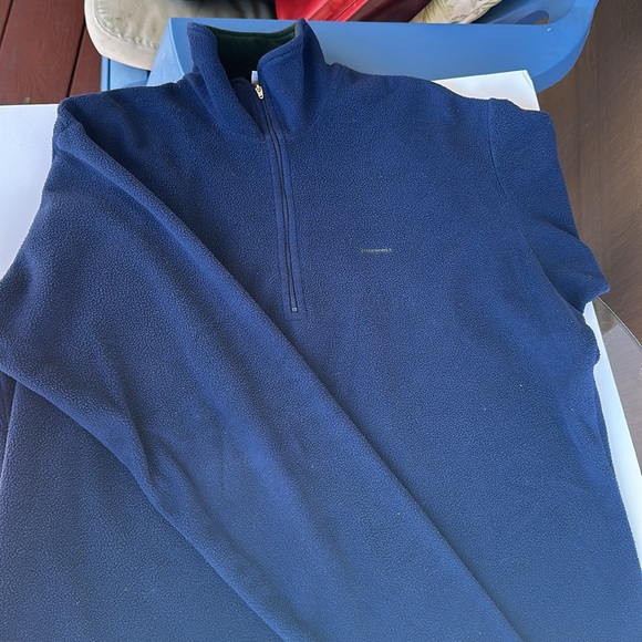 Patagonia Capilene Pullover 1/4 Zip Fleece Long Sleeve Sweater Mens Size L Blue. - Picture 13 of 16